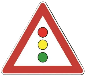 saobracajni znak Nailazak na semafor