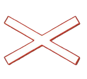 saobracajni znak Andrejin krst