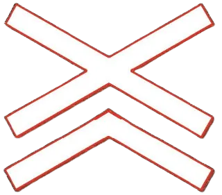 saobracajni znak Andrejin krst