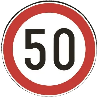 saobracajni znak Ograničenje brzine
