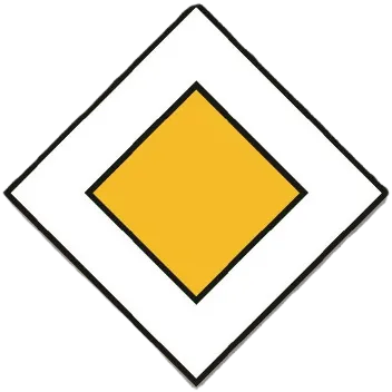 saobracajni znak Put sa prvenstvom prolaza